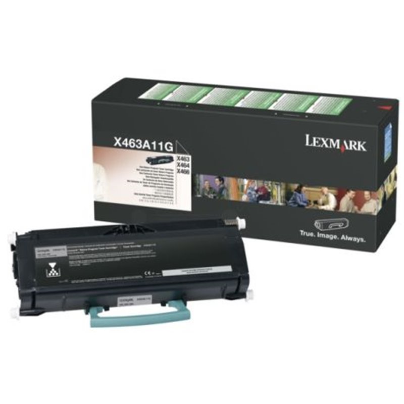 Toner Original LEXMARK X463 Negro - X463A11G [PAG-3500]