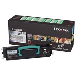 Toner Original LEXMARK E352 Negro - E352H11E [PAG-9000]