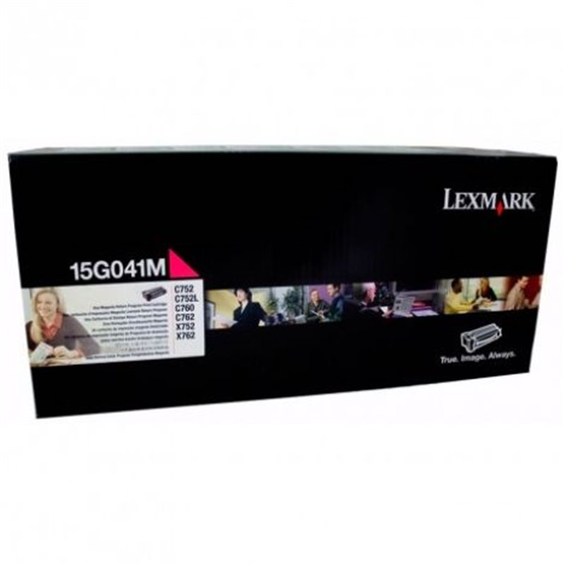 Toner Original LEXMARK 15G041 Magenta - 15G041M [PAG-6000]