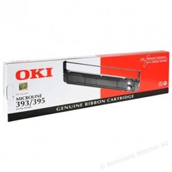 ORIGINAL  OKI CINTA IMPRESORA NEGRO 5 MILLONES DE CARACTERES ML/393/395B