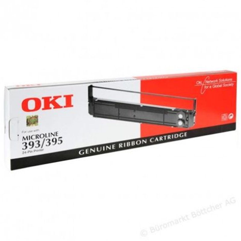 ORIGINAL  OKI CINTA IMPRESORA NEGRO 5 MILLONES DE CARACTERES ML/393/395B