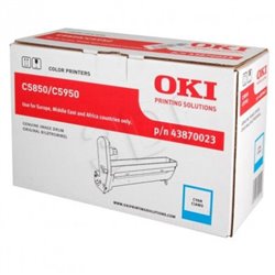 ORIGINAL OKI TAMBOR LASER CIAN TIPO C11 C/5850/5950 MC/560N/560DN [PAG-20000]