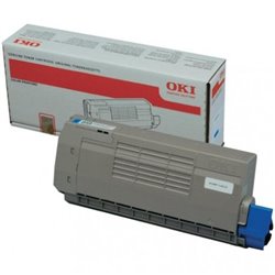 Toner Original OKI 44318607 Cyan - 44318607 [PAG-11500]