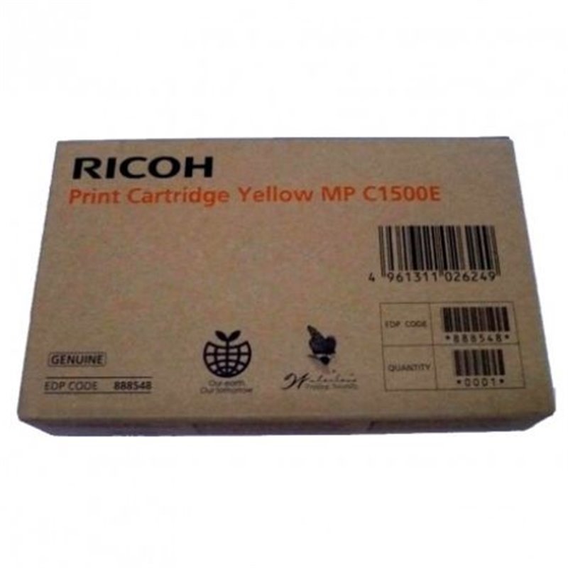 Cartucho Original RICOH 888548 Amarillo - 888548 [PAG-1500]