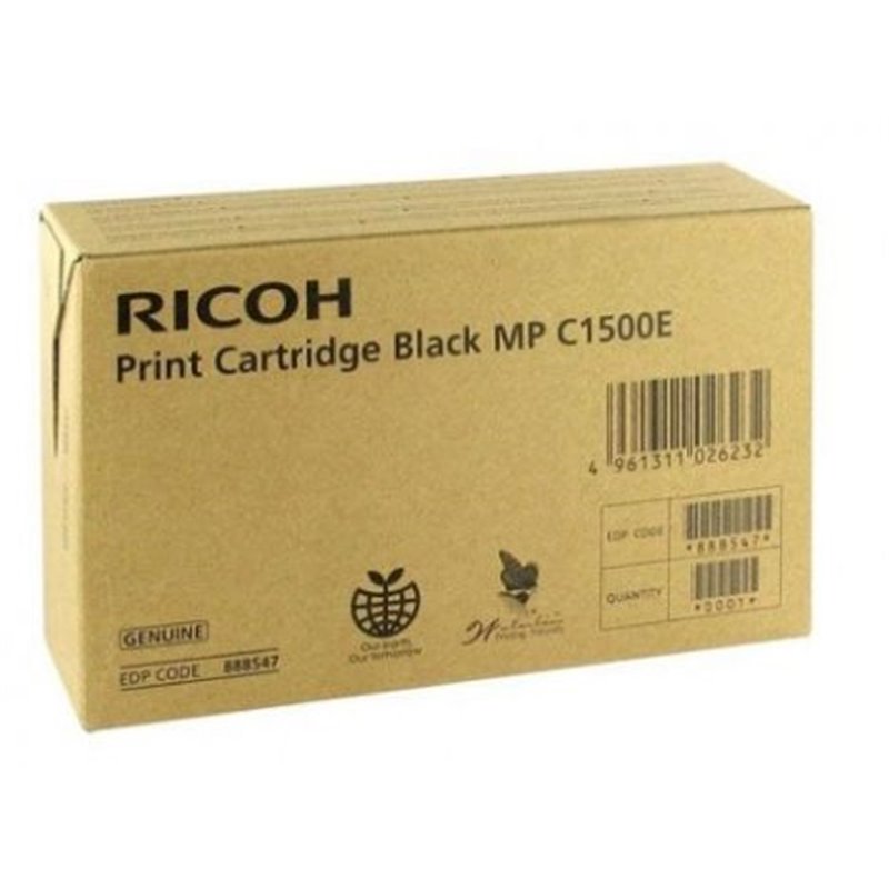 Cartucho Original RICOH C1500E Negro - 888547 [PAG-9000]