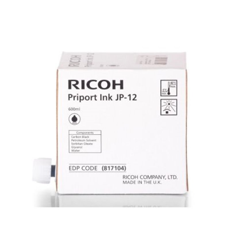 Cartucho Original RICOH JP-12 Negro - 817104 [ML-600]
