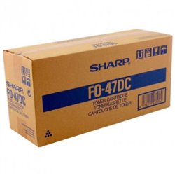 Toner Original SHARP FO47DC Negro - FO47DC [PAG-8000]
