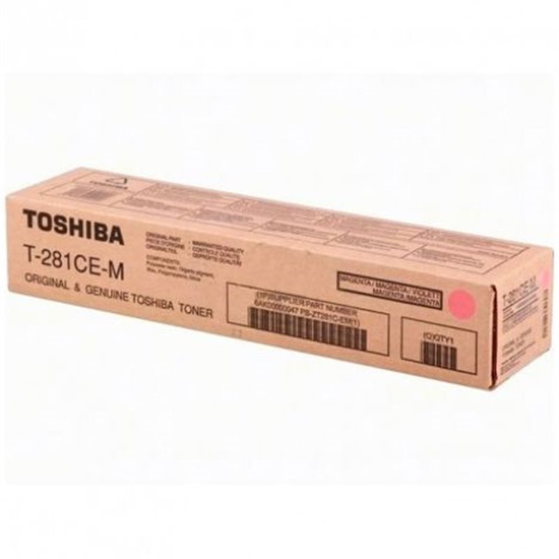 Toner Original TOSHIBA T281 Magenta - T281CEM [PAG-10000]