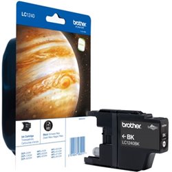 Cartucho Original BROTHER LC1240 Negro - LC1240BKBP [ML-13.9][PAG-600]