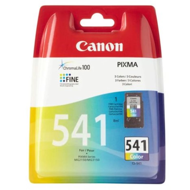 Cartucho Original CANON CL541 Tricolor - CL541 [ML-8][PAG-180]