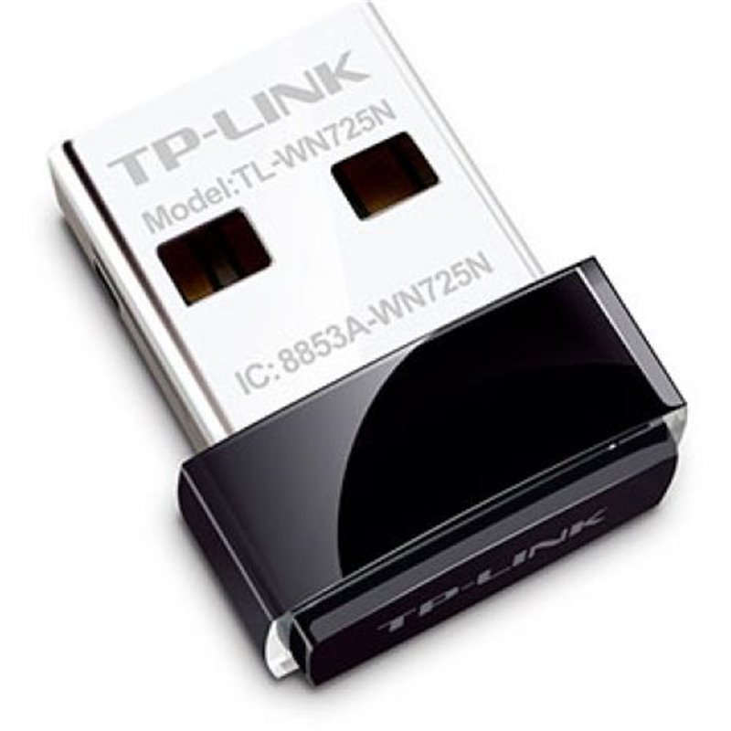 Adaptador de Red WiFi TP-LINK USB a Nano WIFI 150 Mbps USB 2.0 - TL-WN725N