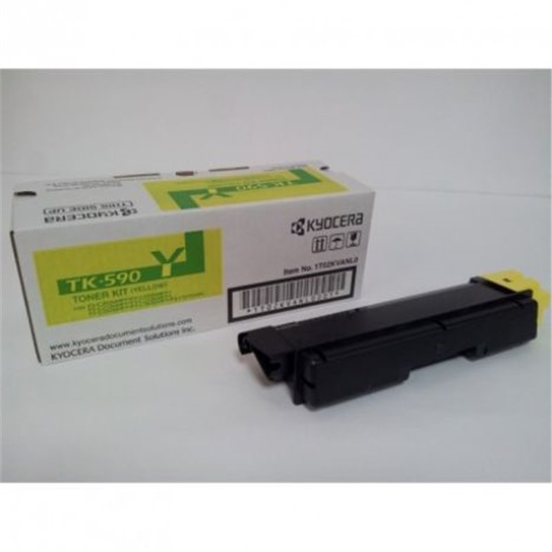 Toner Original KYOCERA-MITA TK590 Amarillo - TK590Y [PAG-5000]