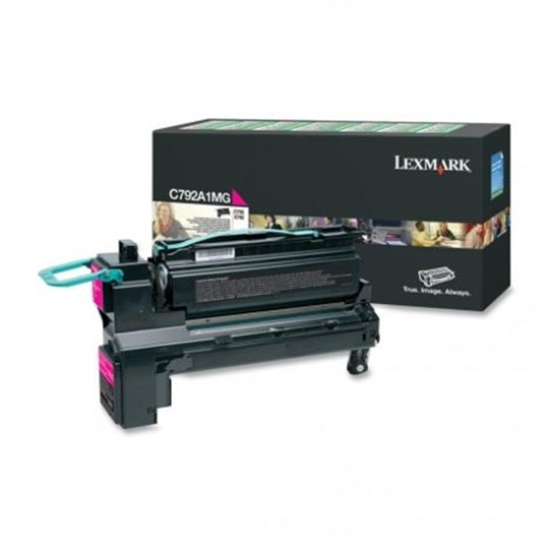 Toner Original LEXMARK C792A1 Magenta - C792A1MG [PAG-6000]