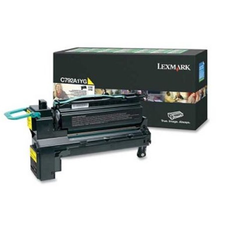 Toner Original LEXMARK C792X1 Amarillo - C792X1YG [PAG-20000]