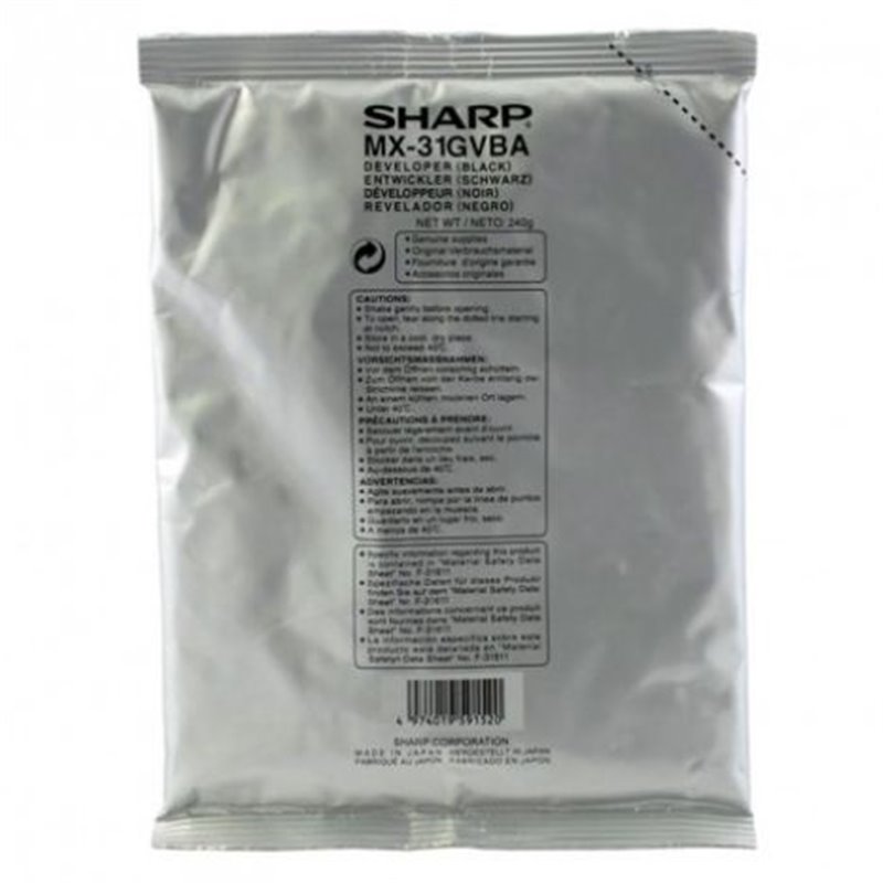 Toner Original SHARP MX31 Negro - MX31GVBA [PAG-100000]