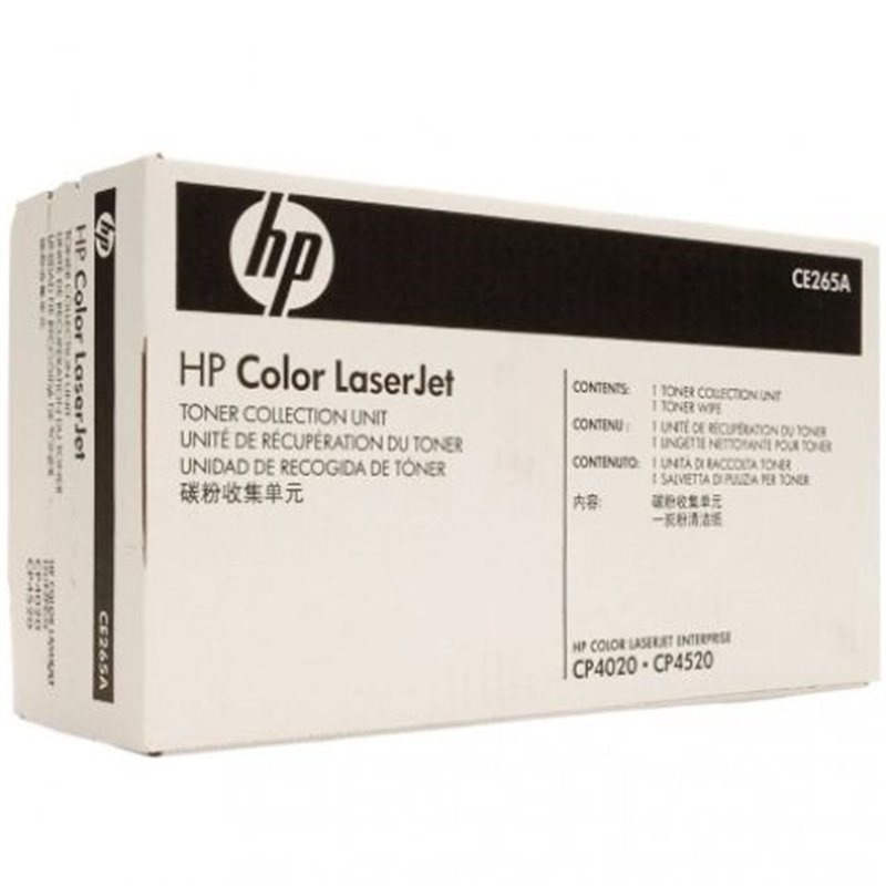 Bote Residual Negro Original HP - CE265A [PAG-30000]