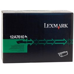 Toner Original LEXMARK 12A7610 Negro - 12A7610 [PAG-32000]