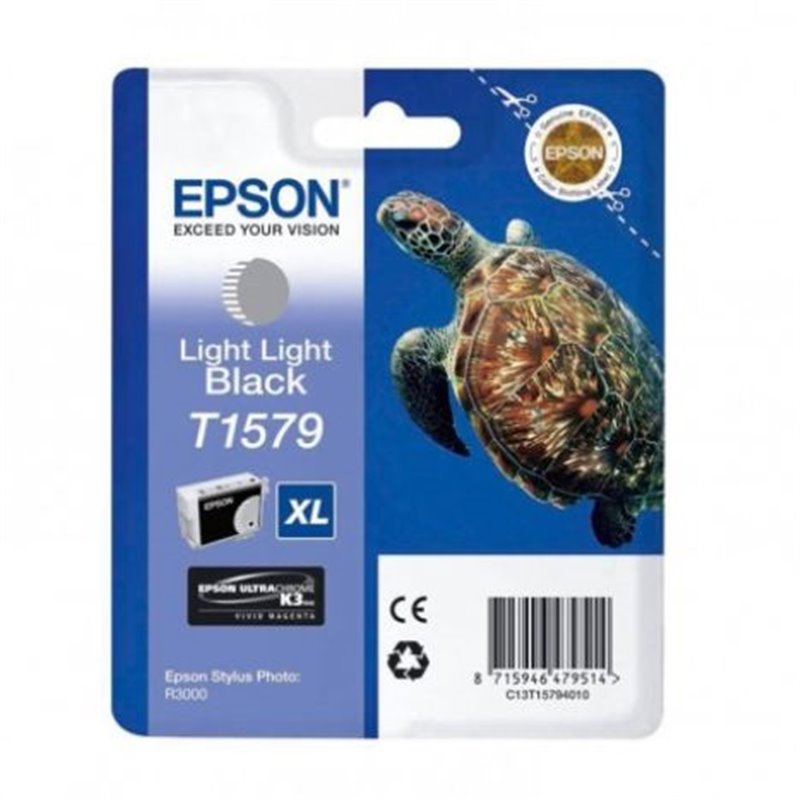 Cartucho Original EPSON T1577XL Gris - C13T1577401 [ML-26]