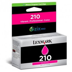 Cartucho Original LEXMARK 210 Magenta - 14L0087E [PAG-500]