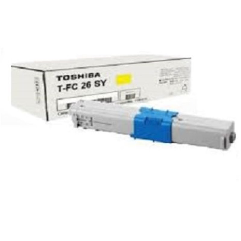 Toner Original TOSHIBA TFC26 Amarillo - TFC26SY [PAG-5000]