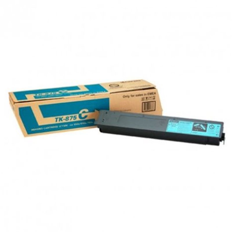 Toner Original KYOCERA-MITA TK-875 Cyan - TK875C [PAG-26500]