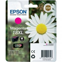 Cartucho Original EPSON 18XL Magenta - C13T18134010 [ML-6.6][PAG-450]