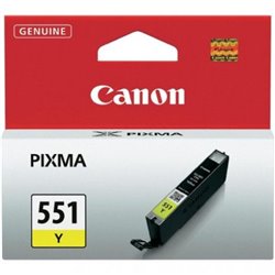 Cartucho Original CANON CLI551 Amarillo - CLI551Y [ML-7][PAG-332]