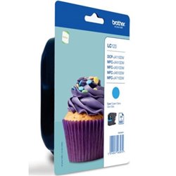 Cartucho Original BROTHER LC123 Cian - LC123CBP [ML-6.6][PAG-600]