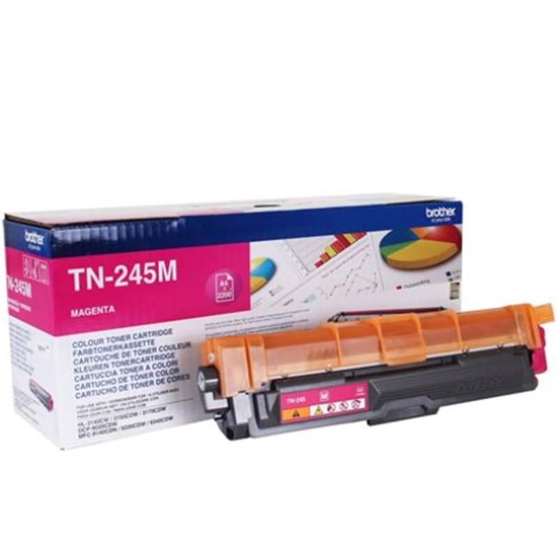 Toner Original BROTHER TN245 Magenta - TN245M [PAG-2200]
