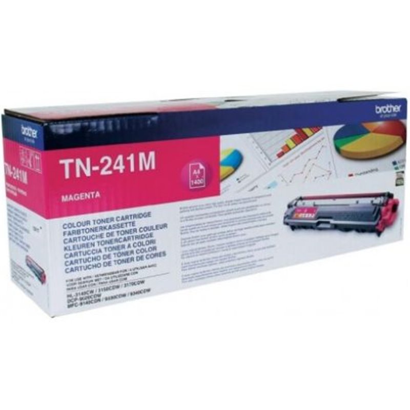 Toner Original BROTHER TN-241 Magenta - TN241M [PAG-1400]