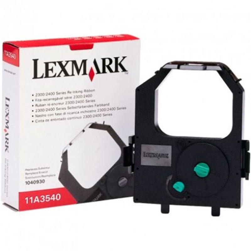 Cinta Original LEXMARK 11A3540 Negro - 3070166/11A3540 [PAG-4000000]