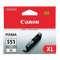 Cartucho Original CANON CLI551XL Gris - CLI551XLGY [ML-11][PAG-3350]