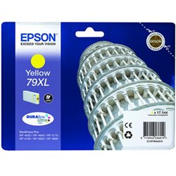 Cartucho Original EPSON 79XL Amarillo - C13T79044010 [ML-17.1][PAG-2000]