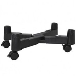 SOPORTE CPU CON RUEDAS APPROX APPMCSV2 PARA ORDENADOR DE SOBREMESA NEGRO