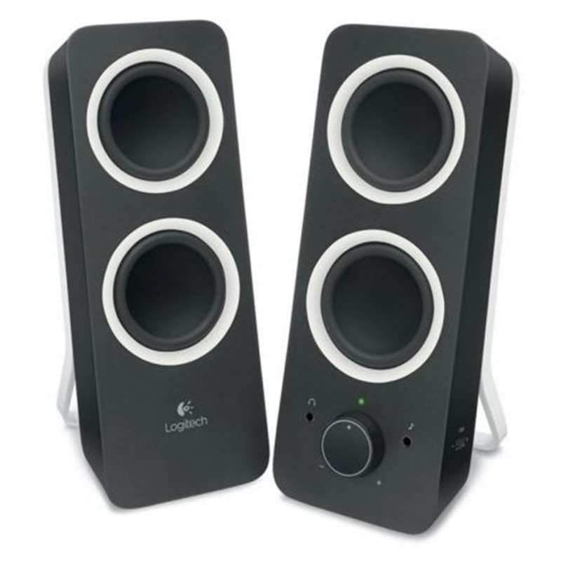 Altavoces con Cable LOGITECH Multimedia Speaker Z200 980-000810 - 2.0 · Jack 3.5mm · 10W · PC/macOS · Negro