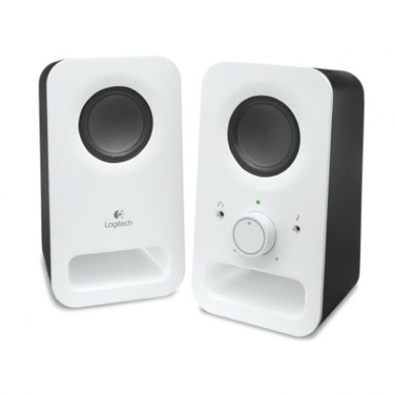 Altavoces LOGITECH Z150 980-000815 - 2.0 · Jack 3.5mm · 6W · PC/macOS · Blanco
