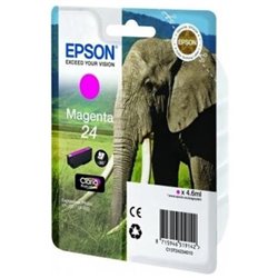 Cartucho Original EPSON 24 Magenta - C13T24234010 [ML-4.6][PAG-360]