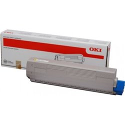 Toner Original OKI 44844505 Amarillo - 44844505 [PAG-8000]