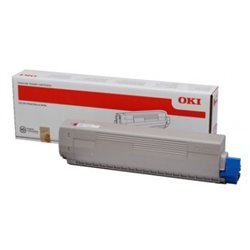 Toner Original OKI 44844506 Magenta - 44844506 [PAG-8000]