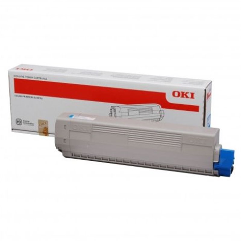 Toner Original OKI 44844507 Cian - 44844507 [PAG-10000]