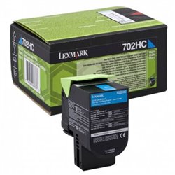 Toner Original LEXMARK 702H Cian - 70C2HC0 [PAG-3000]
