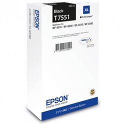 Cartucho Original EPSON T7551 Negro - C13T755140 [ML-100][PAG-5000]