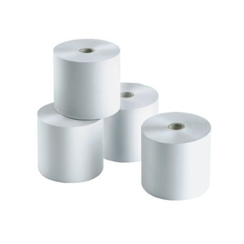 Pack 8 Rollo Papel Térmico GENÉRICO 80x65x12 mm - 0078
