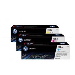 Toner Original HP 128A Tricolor - CF371AM [PAG-1300]
