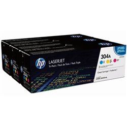 Toner Original HP 304A Tricolor - CF372AM [PAG-2800]