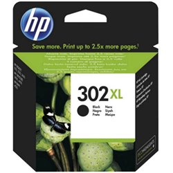 Cartucho Original HP 302XL Negro - F6U68AE [ML-8.5][PAG-480]