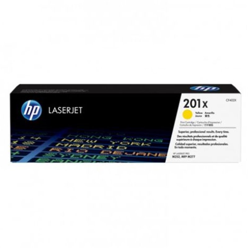 Toner Original HP 201X Amarillo - CF402X [PAG-2300]