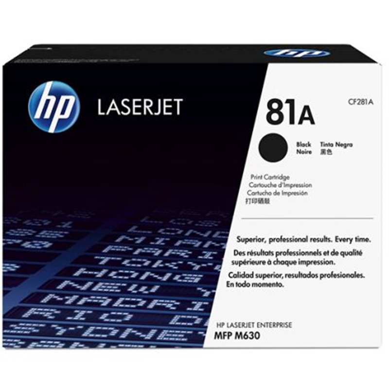 Toner Original HP 81A Negro - CF281A [PAG-10500]