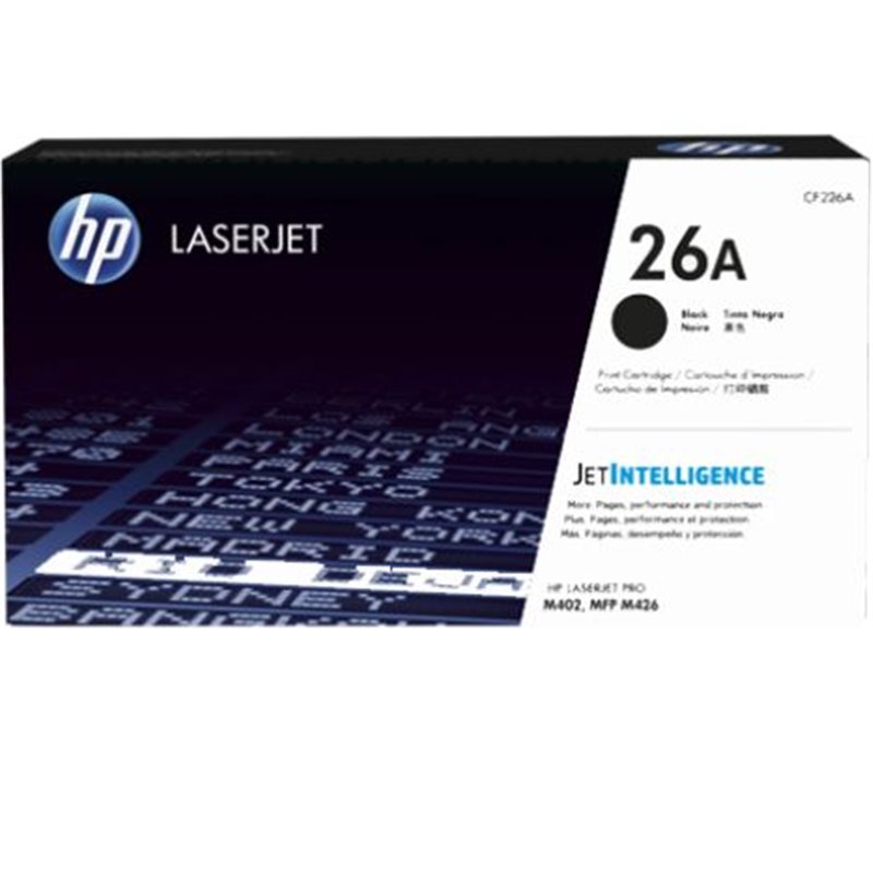 Toner Original HP 26A Negro - CF226A [PAG-3100]