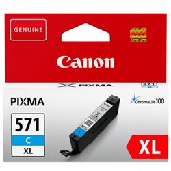 Cartucho Original CANON CLI571XL Cian - CLI571CXL [ML-11][PAG-680]